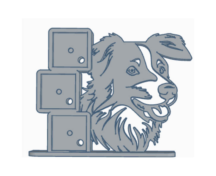Mini Aussie Photomagnet Frame 2