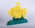 Yellow Submarine Photomagnet Frame