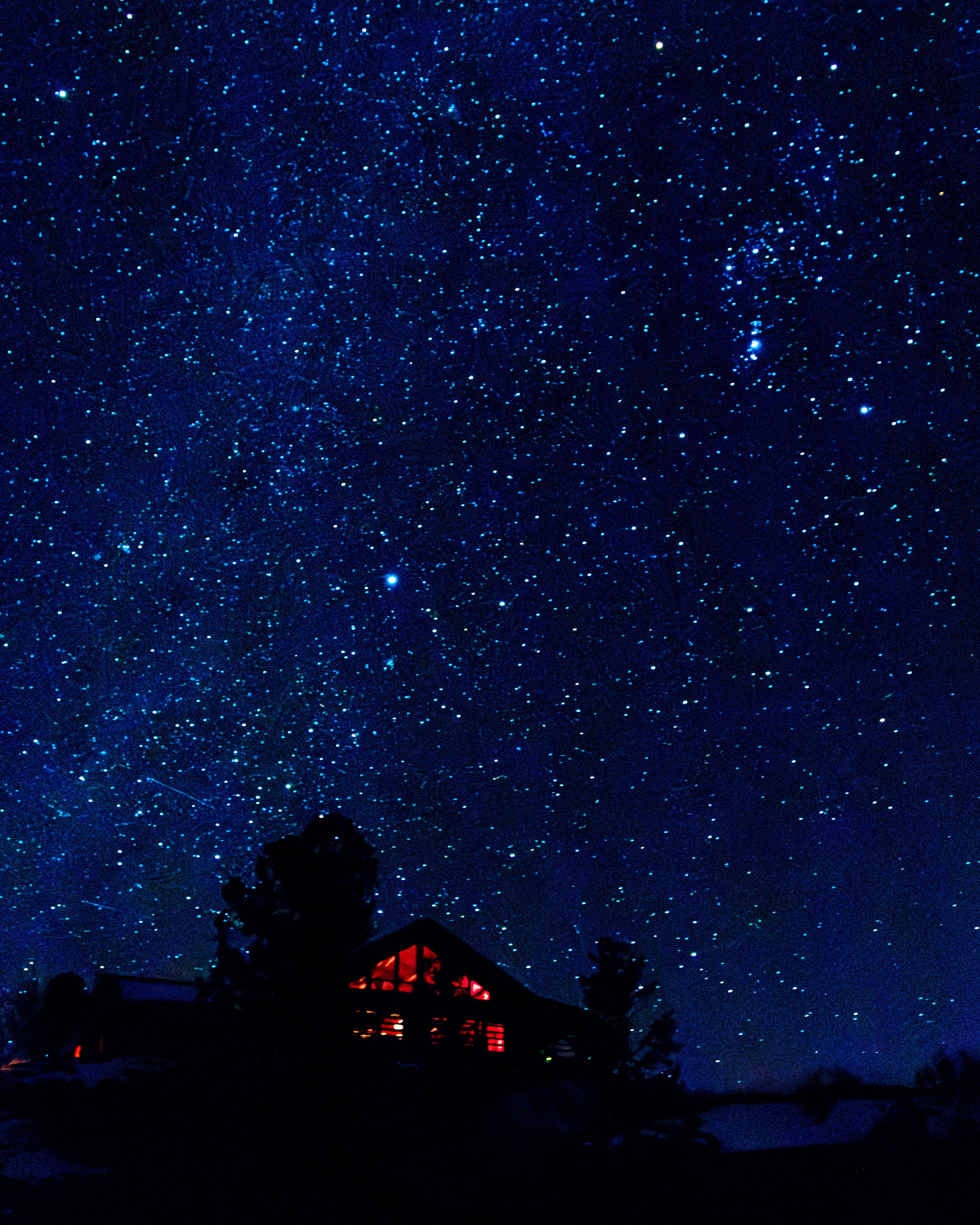 "Under Orion's Gaze" — Metal Photo Print, 16×20